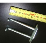 75mm 6mm Double Straight Hook